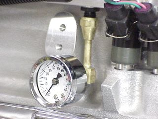Accel DFI fuel pressure gauge.