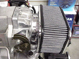 SBRJAC Show Chromed Air Cleaner Picture