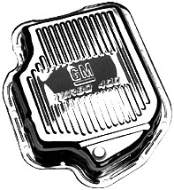 Chrome Turbo 400 Transmission Oil Pan P/N 141-251