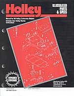 Holley Illustrated Parts and Specs